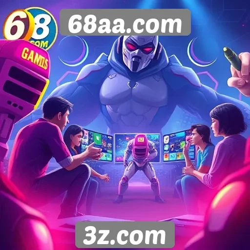 Popularidade crescente de 68aa.com entre os gamers