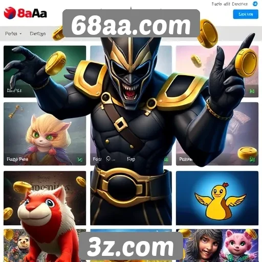 Análise das ofertas de jogos no site 68aa.com