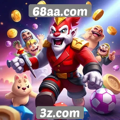 Análise da variedade de jogos no 68aa.com