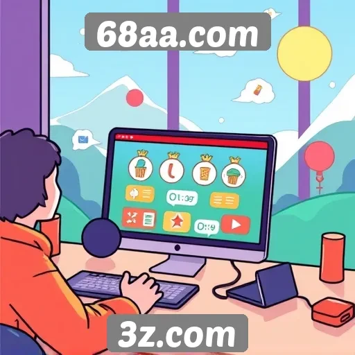 Funcionalidades inovadoras do site 68aa.com