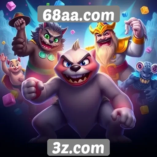 Principais jogos disponíveis na plataforma 68aa.com