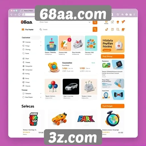 Análise da experiência de usuário no 68aa.com