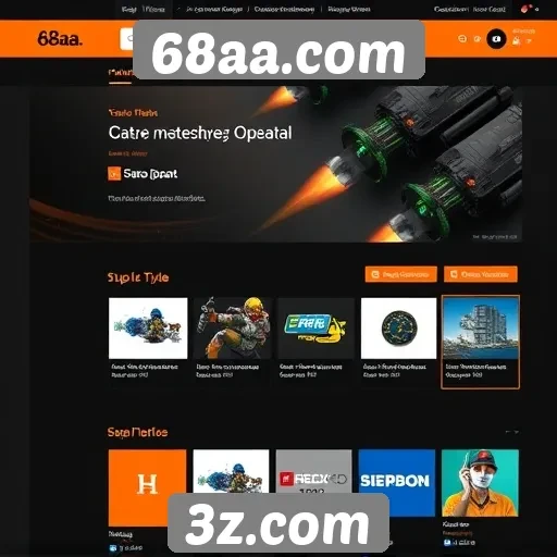 Mudanças na interface de usuário do site 68aa.com